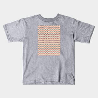 Mini Stripes - Retro Rainbow Kids T-Shirt